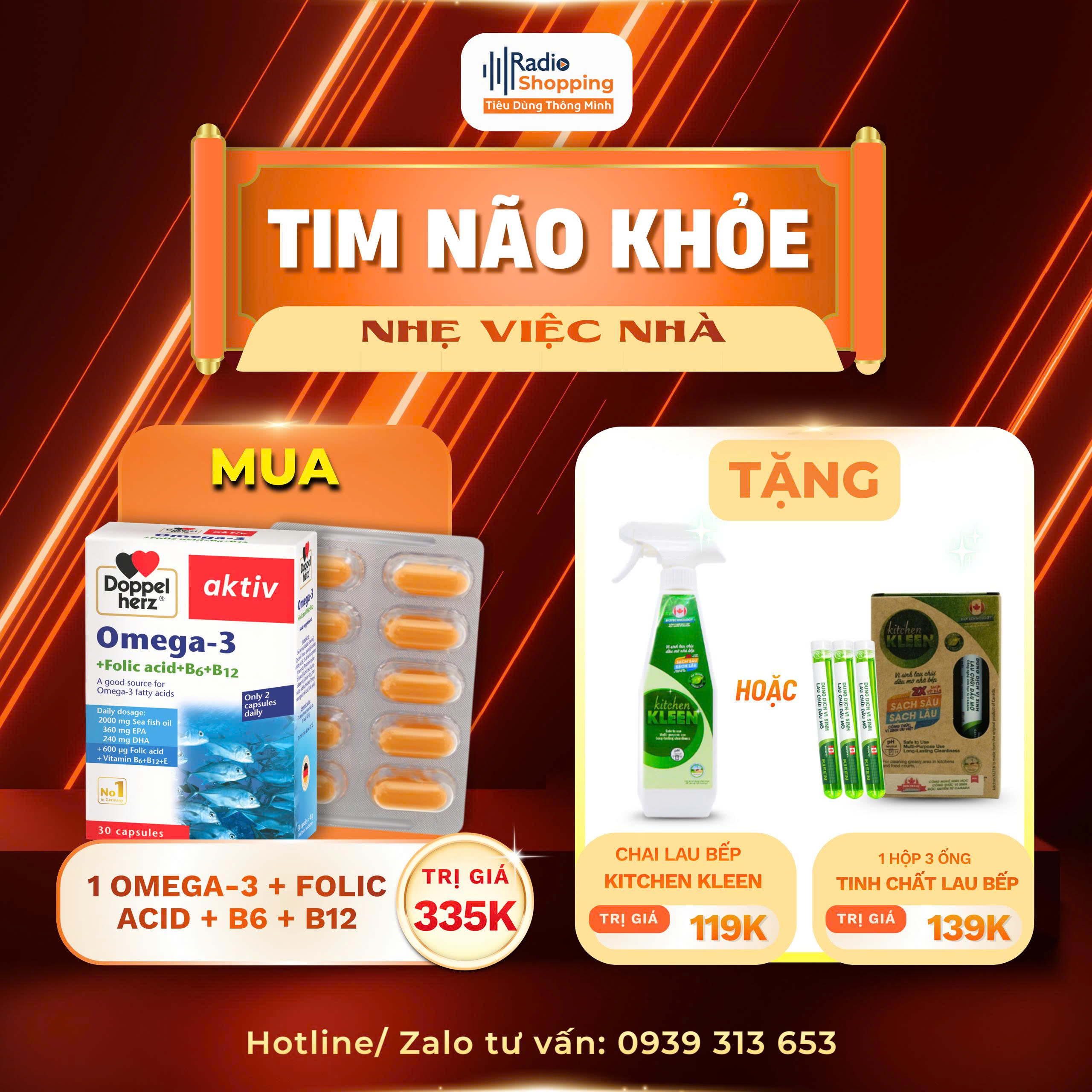 TPBVSK Omega-3 + Folic acid + B6 + B12